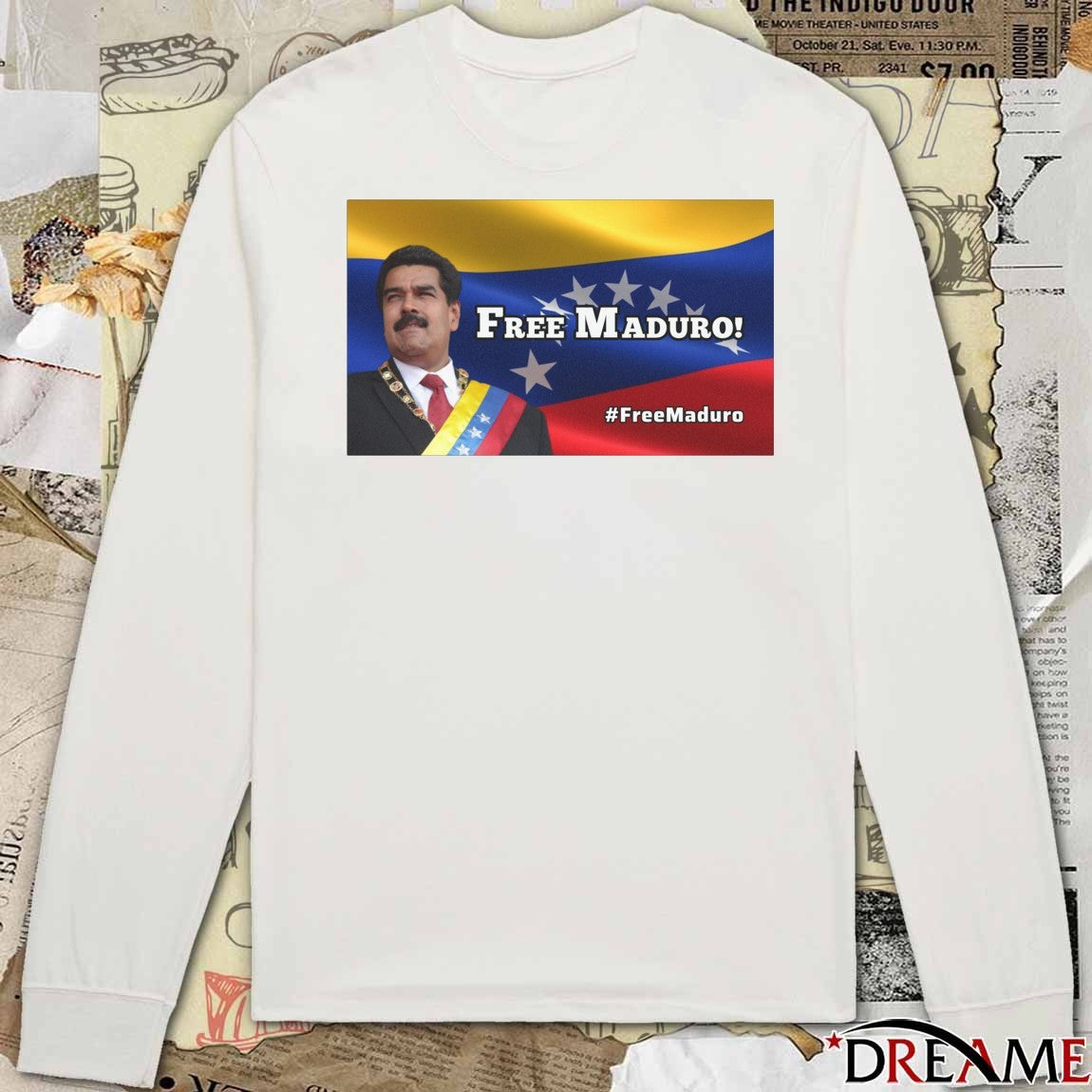 2026 Free Nicolás Maduro – Free Venezuela t-shirt