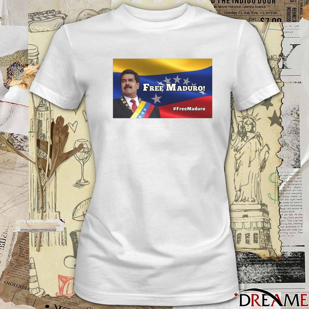 2026 Free Nicolás Maduro – Free Venezuela t-shirt