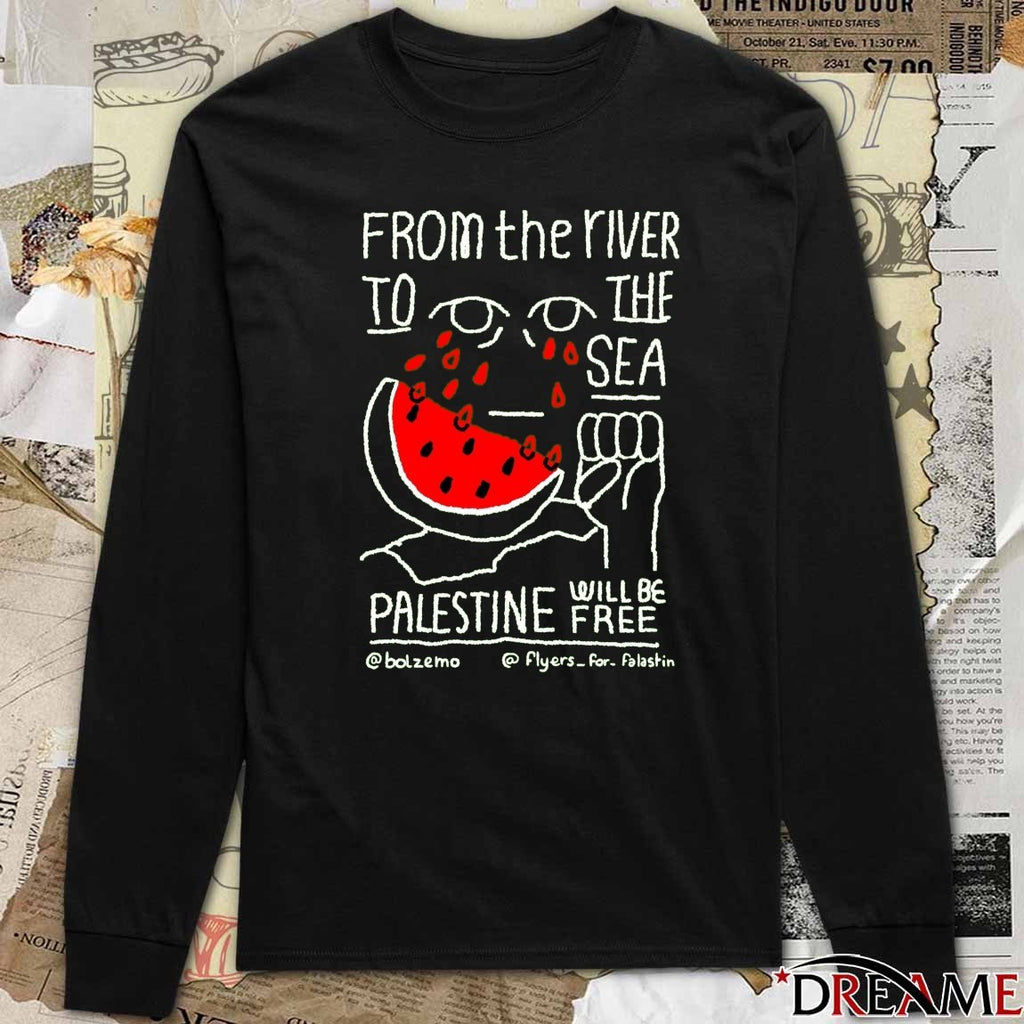 2026 From The River To The Sea Palestine Will Be Free Poster t-shirt