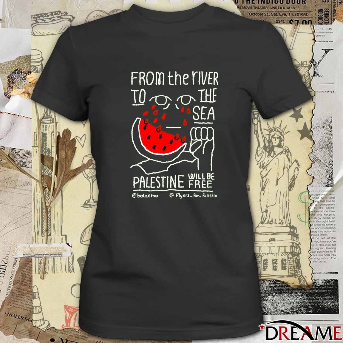 2026 From The River To The Sea Palestine Will Be Free Poster t-shirt
