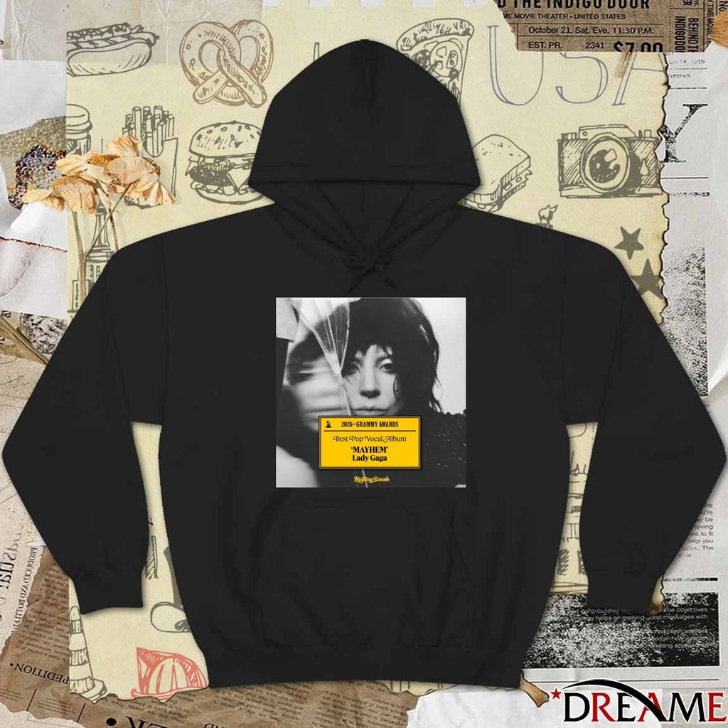 2026 Grammy Awards Best Pop Vocal Album Mayhem Lady Gaga Poster t-shirt