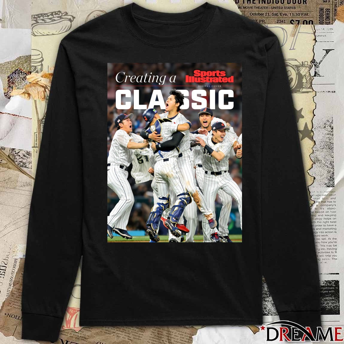 2026 Greating A Sports Illustrated The World Baseball Classic Poster t-shirt