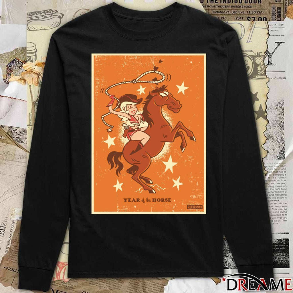 2026 Holderman Year Of The Horse Is Almost Here Poster t-shirt
