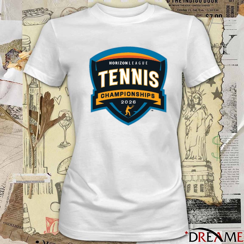2026 Horizon League Men’s and Women’s Tennis Championships Logo t-shirt