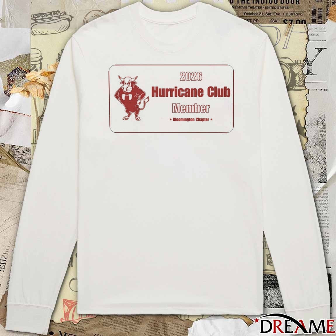 2026 Hurricane Club Member Bloomington Chapter t-shirt