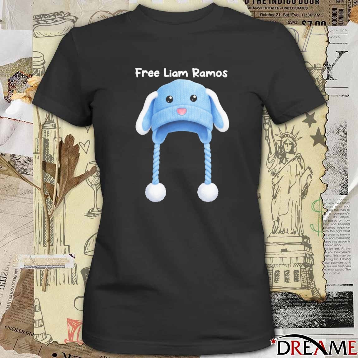 2026 ICE Free Liam Ramos t-shirt