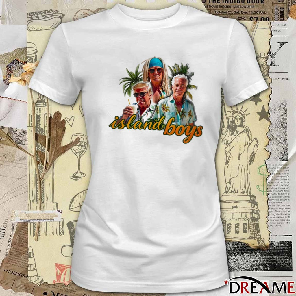 2026 Island Boys Donald Trump, Jeffrey Epstein Bruhtees t-shirt