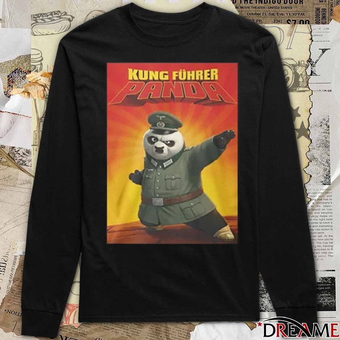 2026 Kung Fuhrer Panda Parody t-shirt