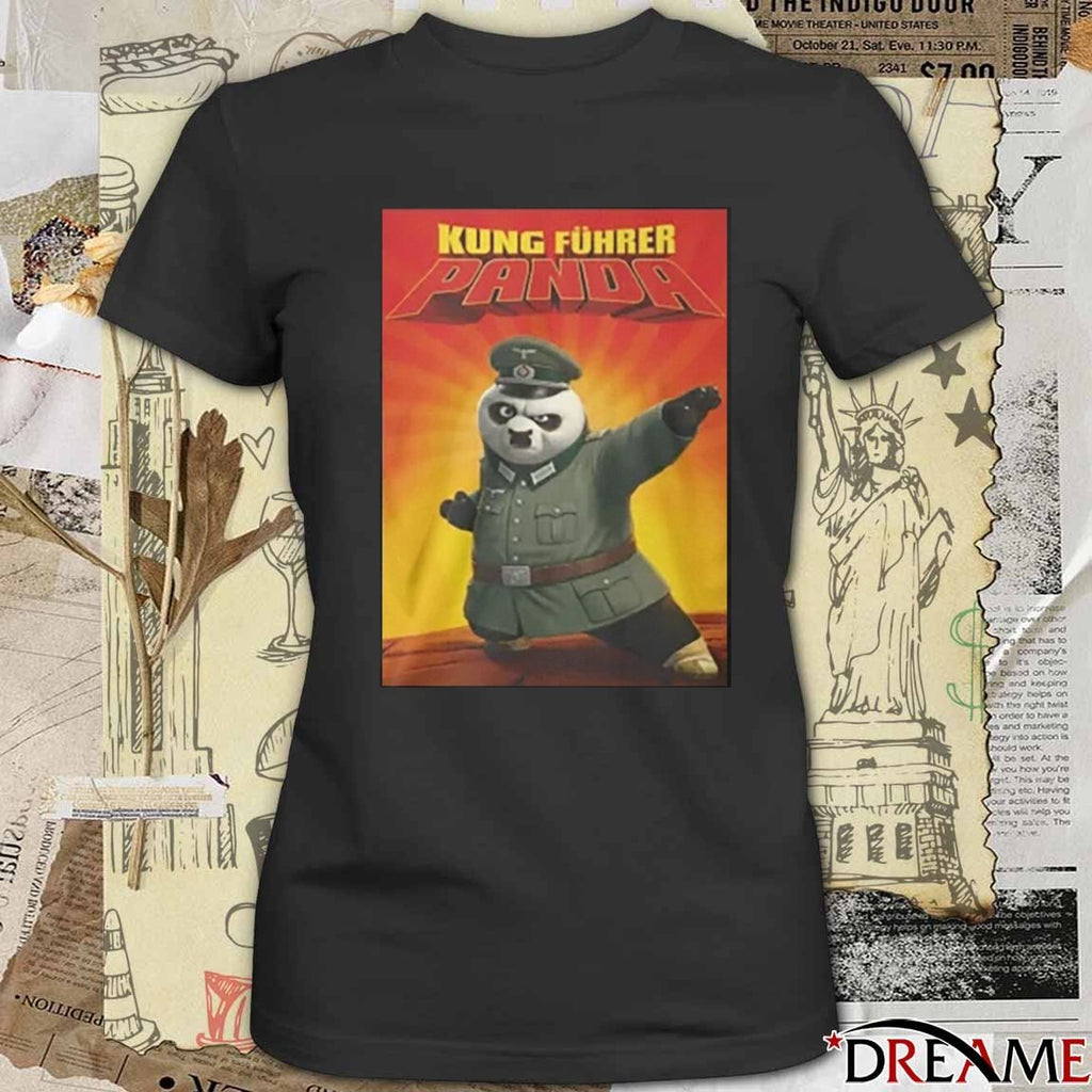 2026 Kung Fuhrer Panda Parody t-shirt