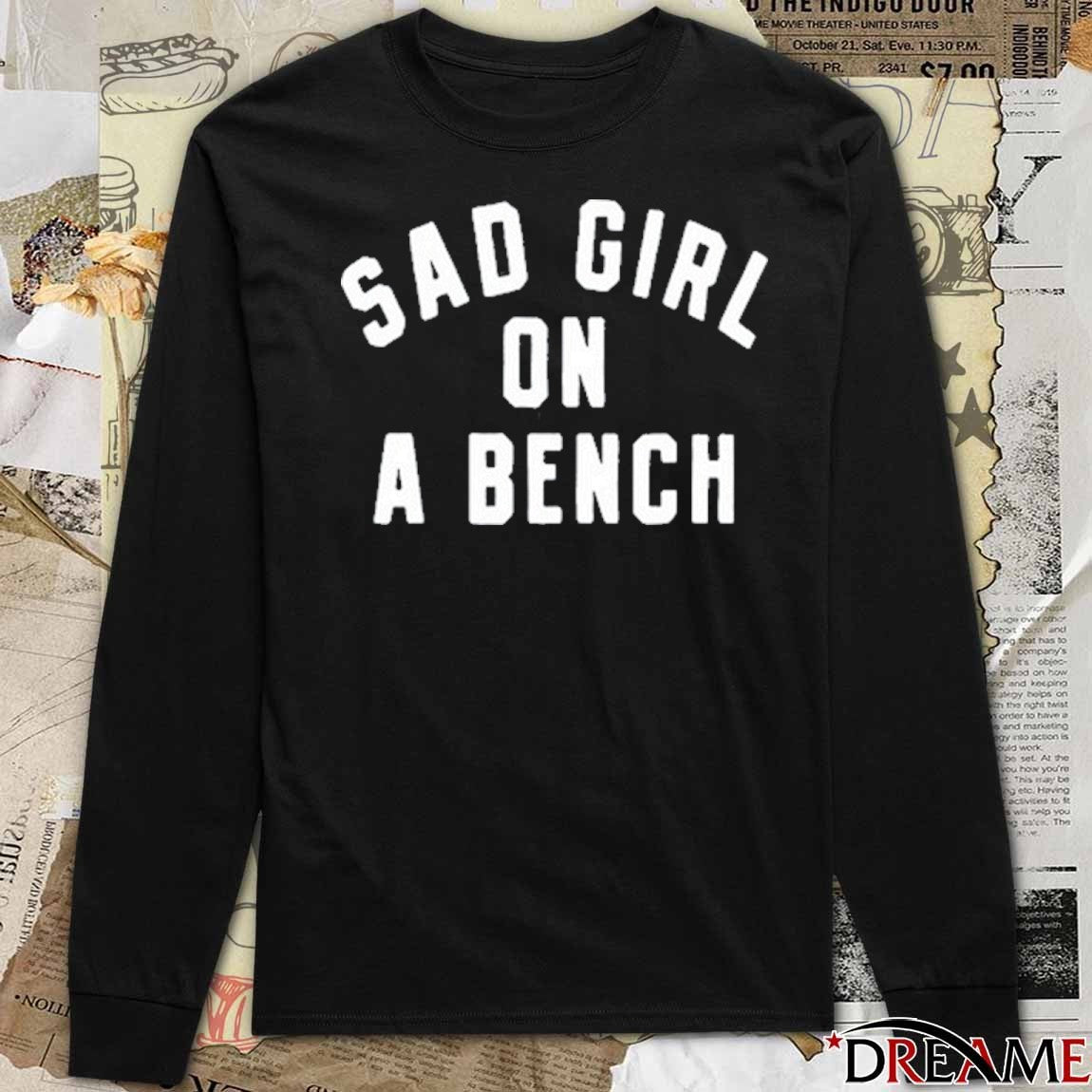 2026 Lauren Spencer Smith Sad Girl On A Bench t-shirt