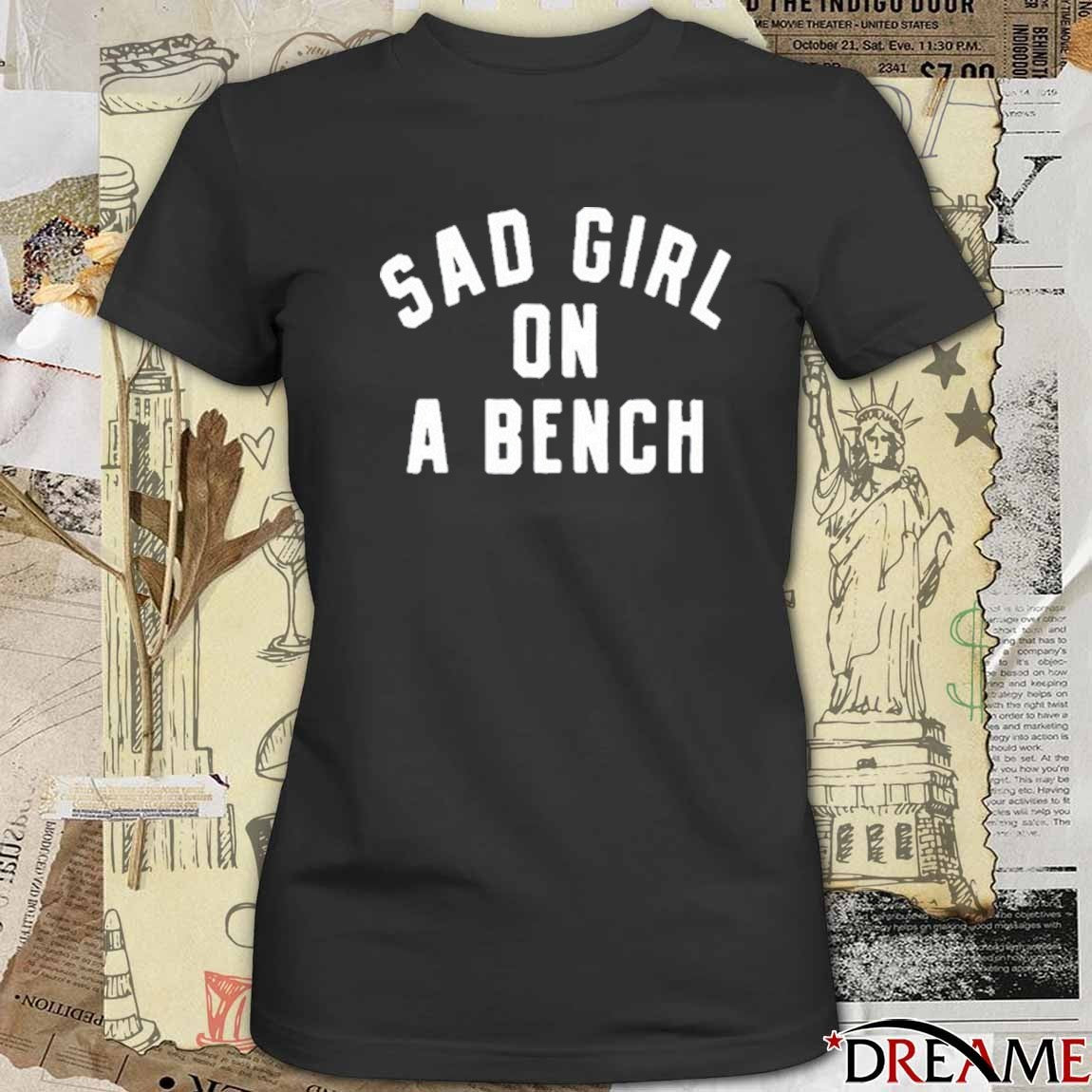 2026 Lauren Spencer Smith Sad Girl On A Bench t-shirt
