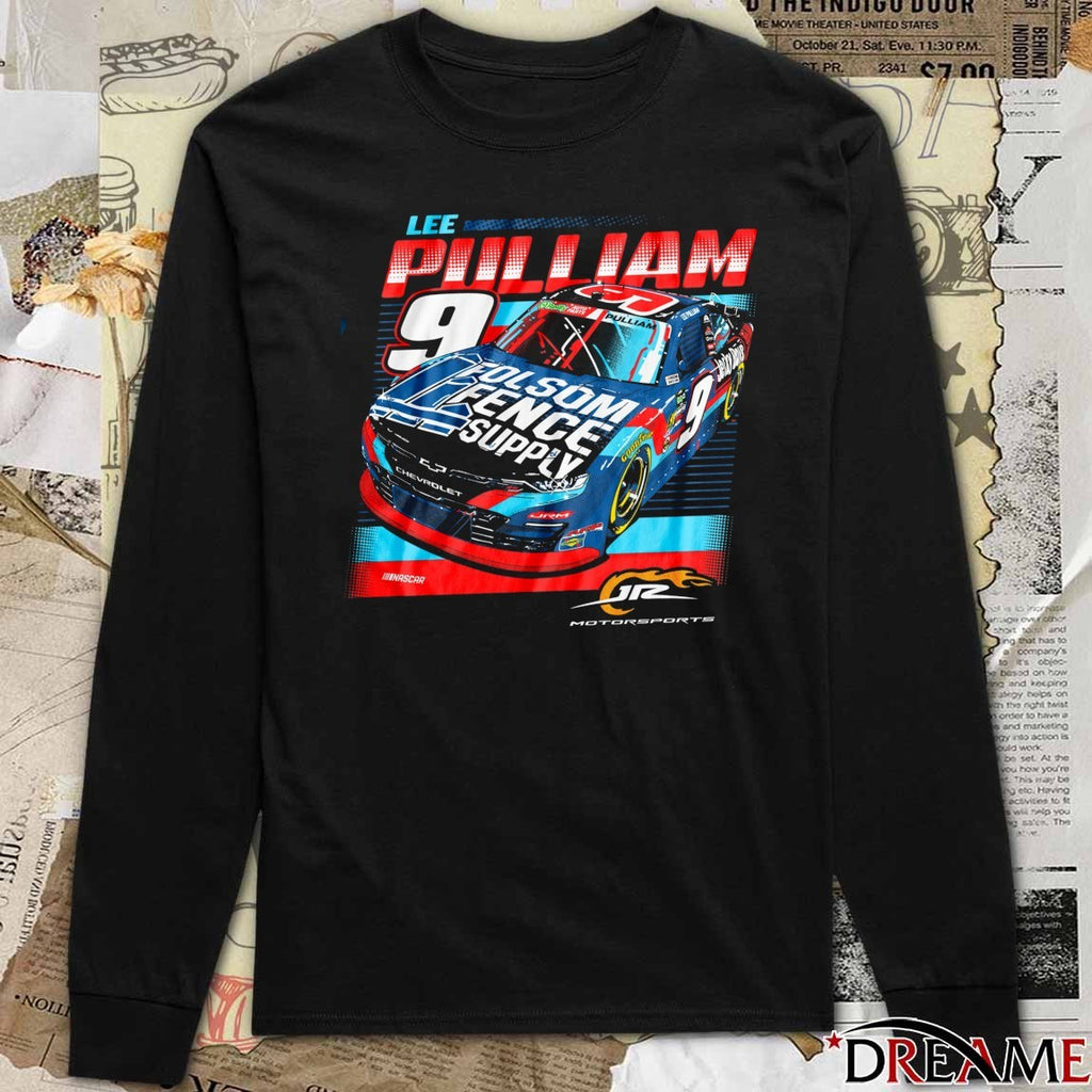2026 Lee Pulliam Folsom Fence Supply JR Motorsports t-shirt