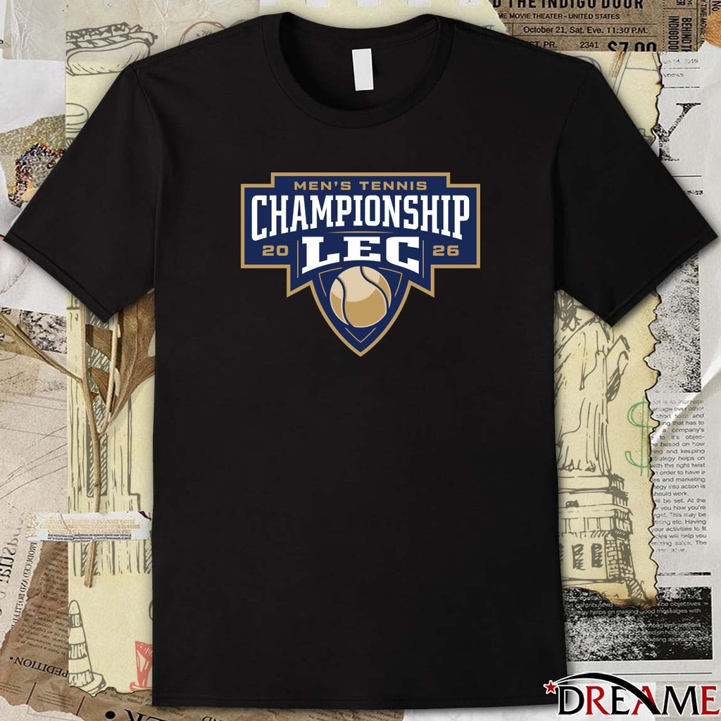 2026 Little East Conference LEC Men’s Tennis Championship Logo t-shirt