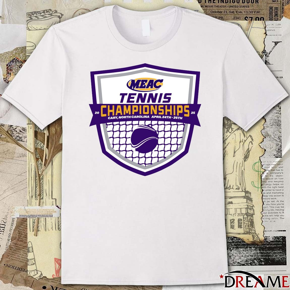 2026 MEAC Tennis Championships Cary North Carolina April 23rd – 25th t-shirt