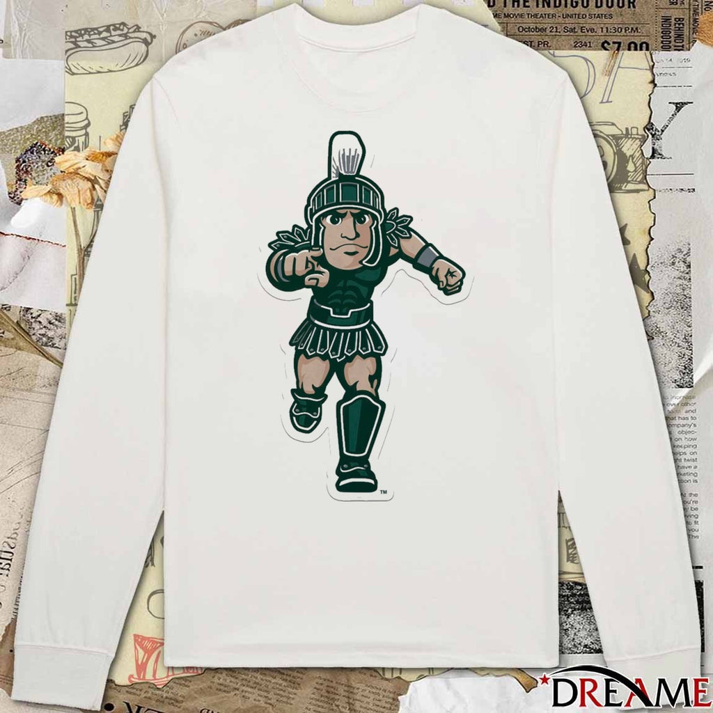 2026 Michigan State Spartans Mascot Pennant t-shirt