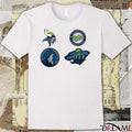 2026 Minnesota Vikings, Minnesota Twins, Minnesota Timberwolves and Minnesota Wild Logos t-shirt