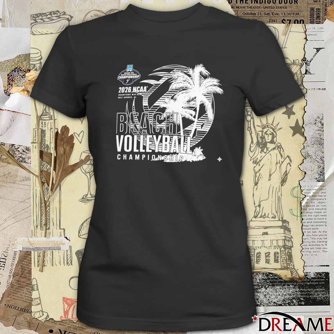 2026 NCAA Beach Volleyball Championship Gulf Shores, AL Champions Win Here t-shirt