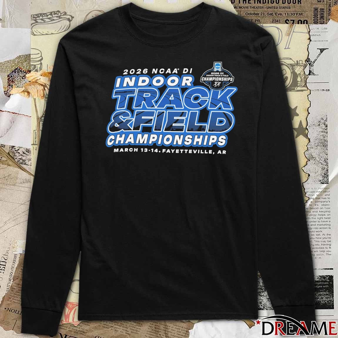 2026 NCAA Division I Indoor Track and Field Championships March 13-14 Fayetteville, AR t-shirt