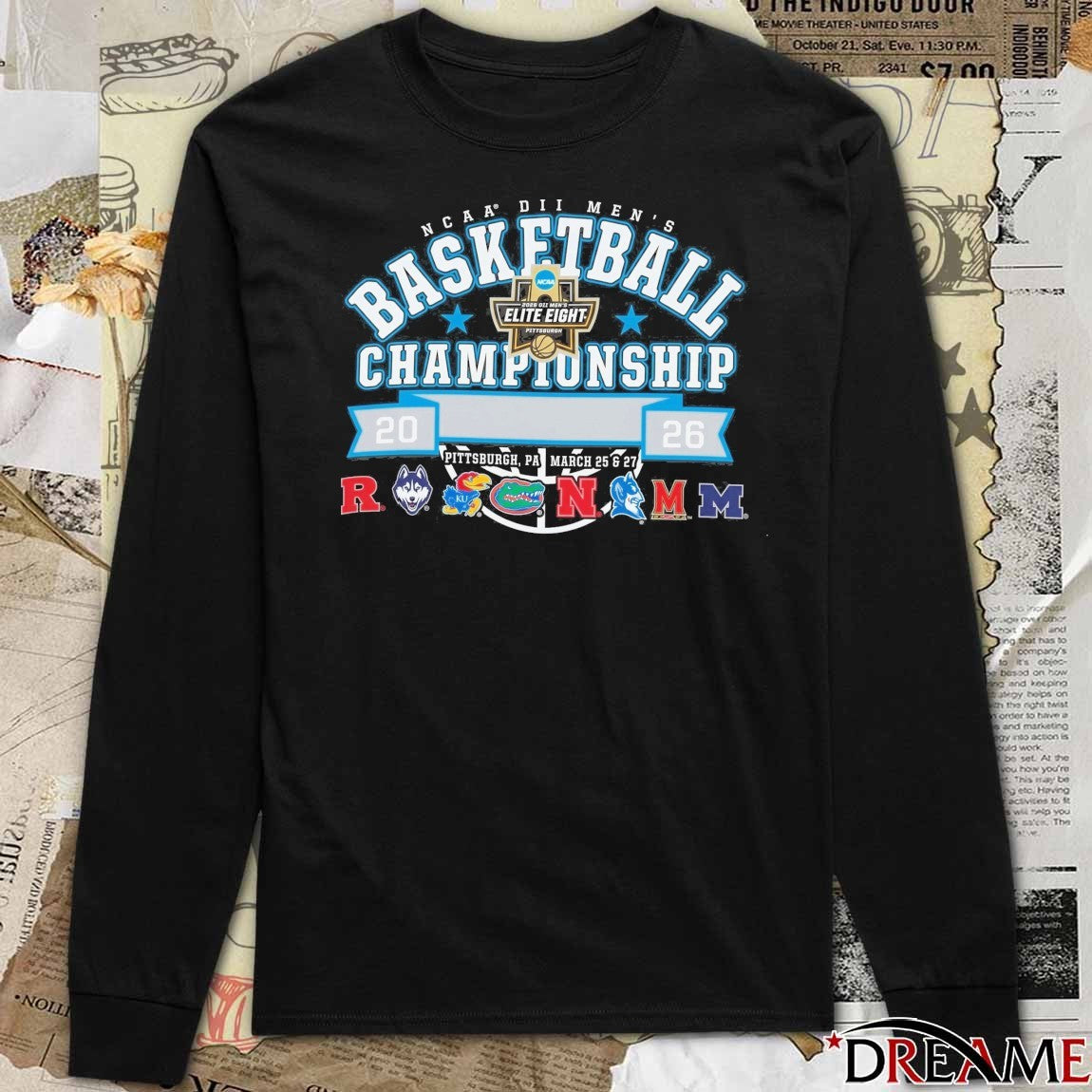2026 NCAA Division II Men’s Basketball Championship In Pittsburgh, Pennsylvania t-shirt