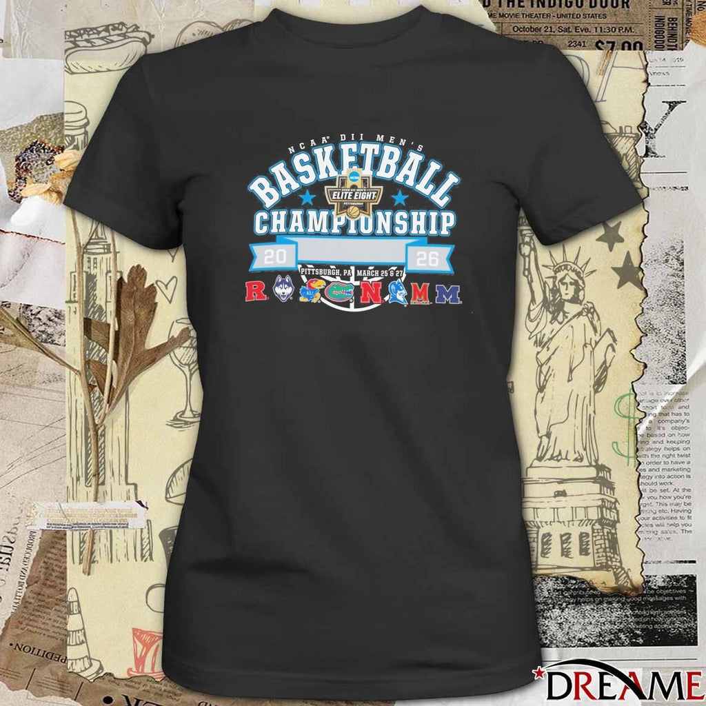 2026 NCAA Division II Men’s Basketball Championship In Pittsburgh, Pennsylvania t-shirt