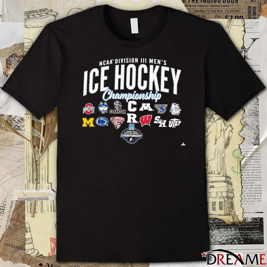 2026 NCAA Division III Men’s Ice Hockey Championship All Team Logo t-shirt