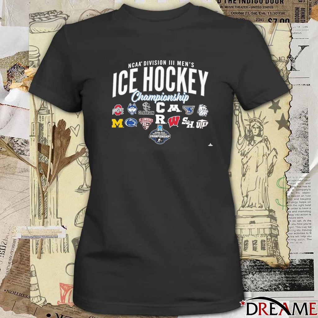 2026 NCAA Division III Men’s Ice Hockey Championship All Team Logo t-shirt