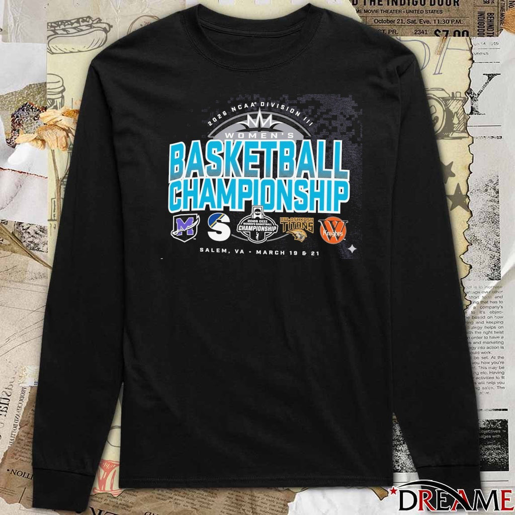 2026 NCAA Division III Women’s Basketball Championship Salem, Virginia March 19 and 21, 2026 t-shirt
