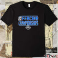 2026 NCAA Fencing Championships Notre Dame, IN March 19-22 2026 Logo t-shirt
