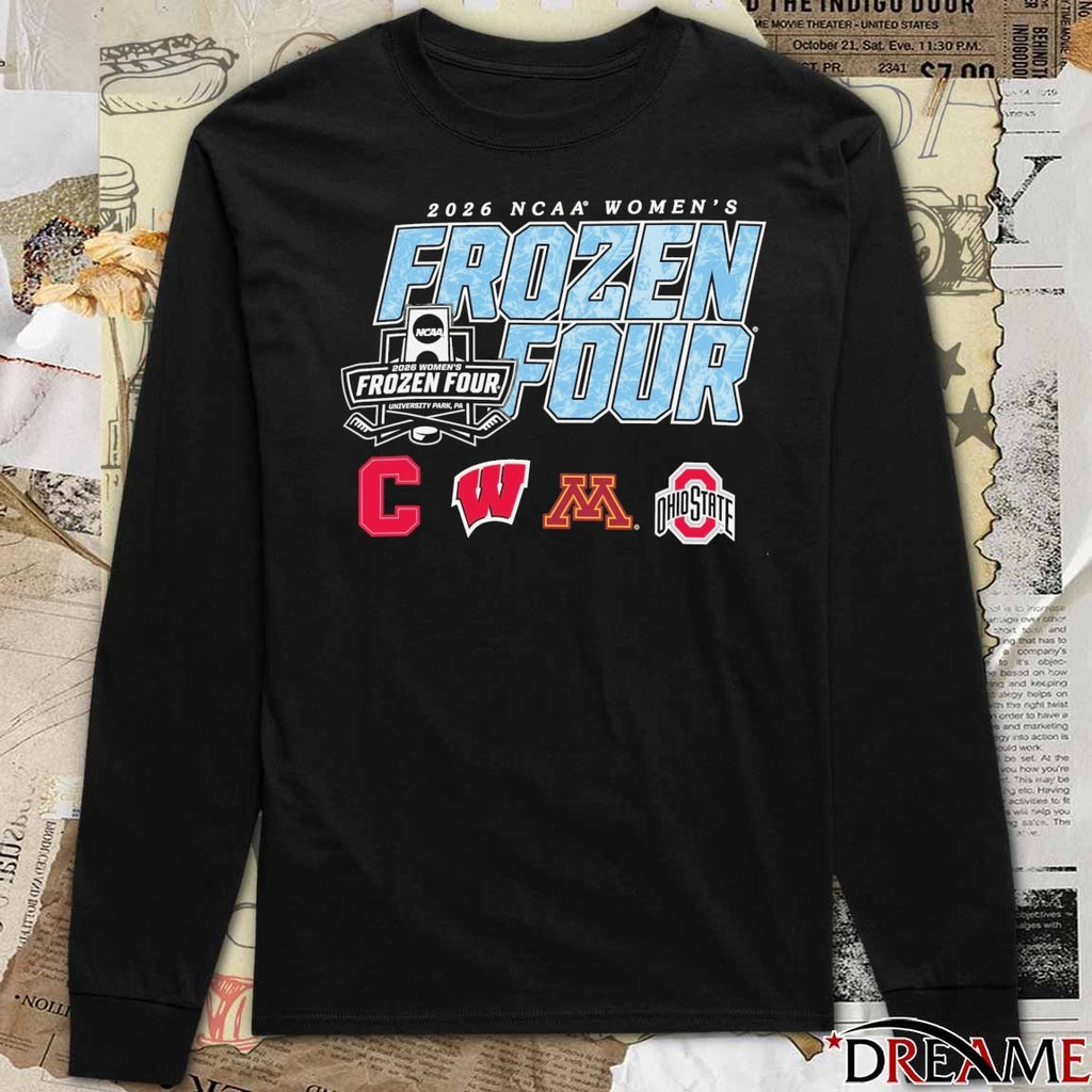 2026 NCAA Women’s Ice Hockey Tournament Frozen Four Pennsylvania t-shirt