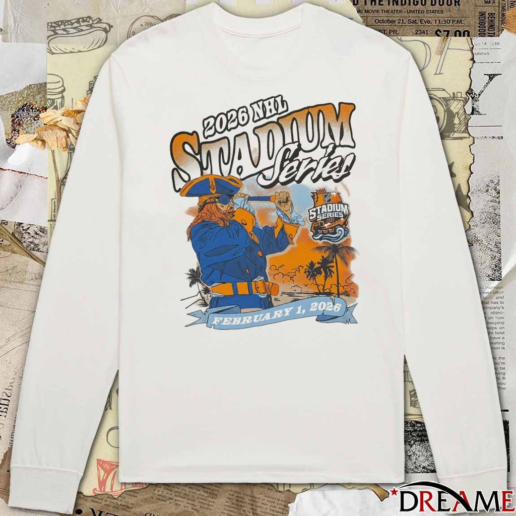 2026 NHL Stadium Series Tampa Bay February 1 Mascot t-shirt