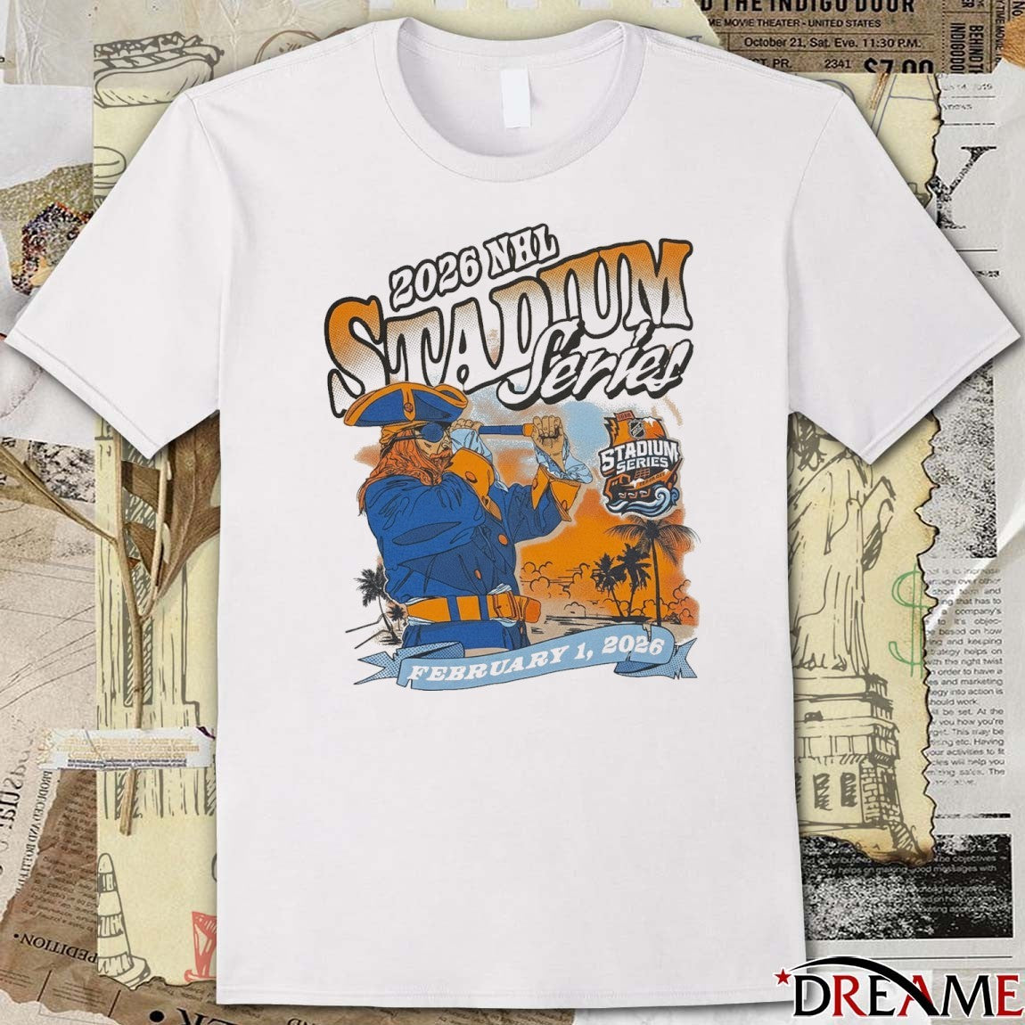 2026 NHL Stadium Series Tampa Bay February 1 Mascot t-shirt