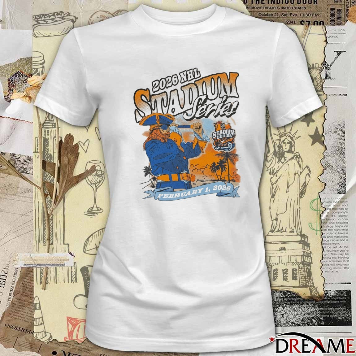 2026 NHL Stadium Series Tampa Bay February 1 Mascot t-shirt