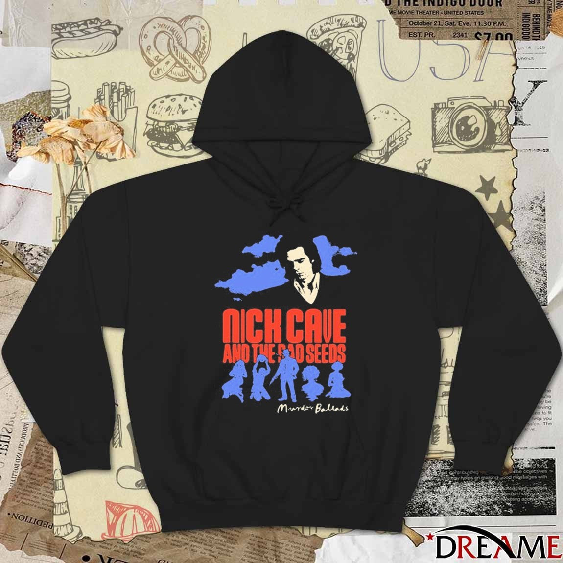 2026 Nick Cave and The Bad Seeds Murder Ballads t-shirt