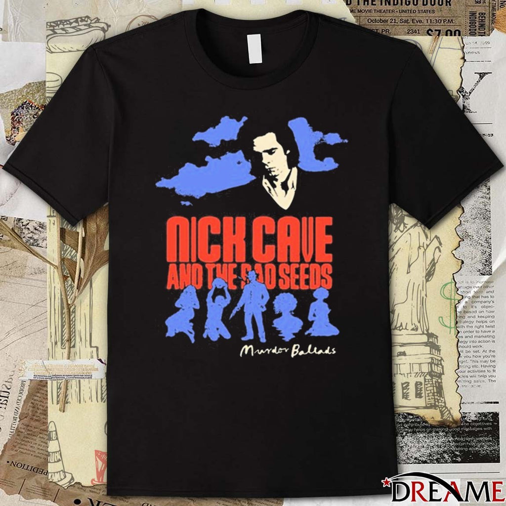 2026 Nick Cave and The Bad Seeds Murder Ballads t-shirt