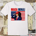2026 Nicki Minaj MAGA Make America Great Again USA Flag t-shirt