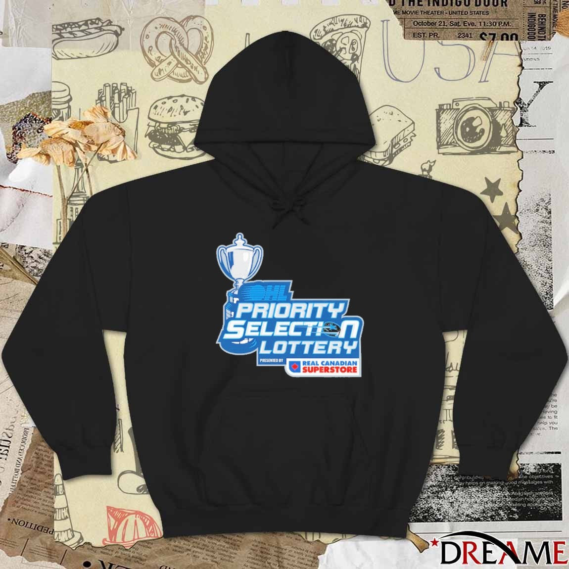 2026 OHL Priority Selection Lottery Presented By Real Canadian Superstore Logo t-shirt