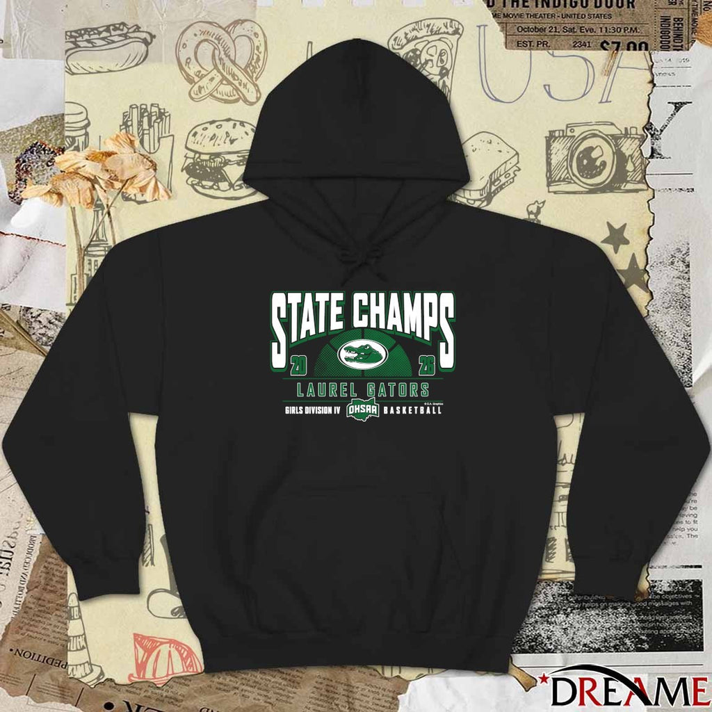 2026 OHSAA Girls Basketball D4 State Champions Laurel Gators t-shirt