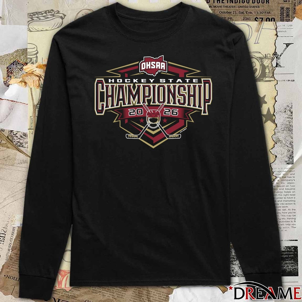 2026 OHSAA Hockey State Championship Logo t-shirt