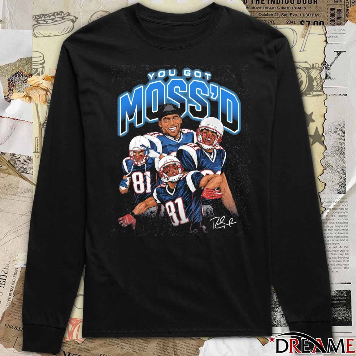 2026 Randy Moss Trademarks You Got Moss’d Caricature Signature t-shirt