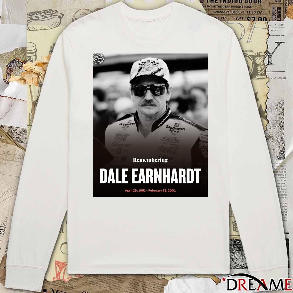 2026 Remembering Dale Earnhardt April 29, 1951 – February 18, 2001 t-shirt