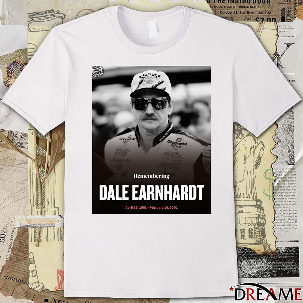 2026 Remembering Dale Earnhardt April 29, 1951 – February 18, 2001 t-shirt