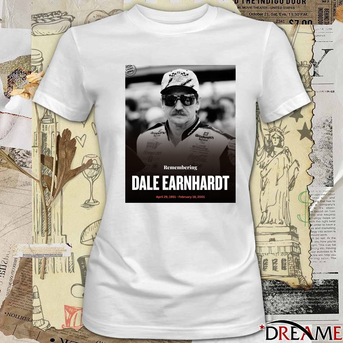 2026 Remembering Dale Earnhardt April 29, 1951 – February 18, 2001 t-shirt