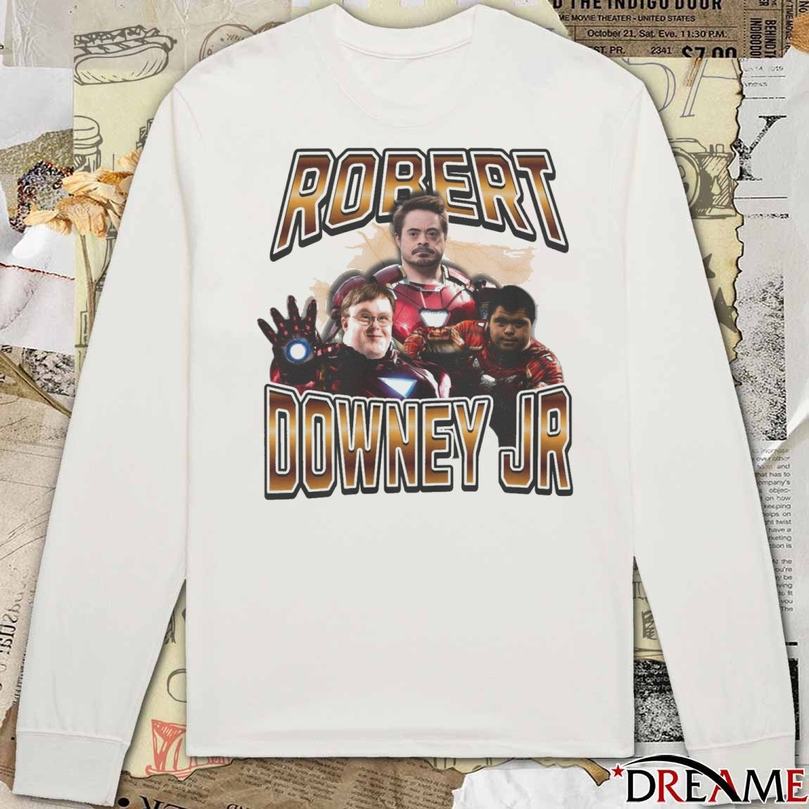 2026 Robert Downey Jr. Iron Man Graphic Bruhtees t-shirt