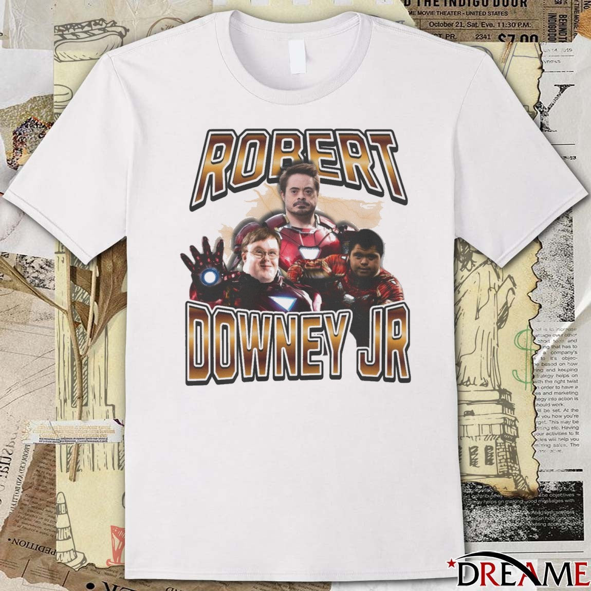 2026 Robert Downey Jr. Iron Man Graphic Bruhtees t-shirt