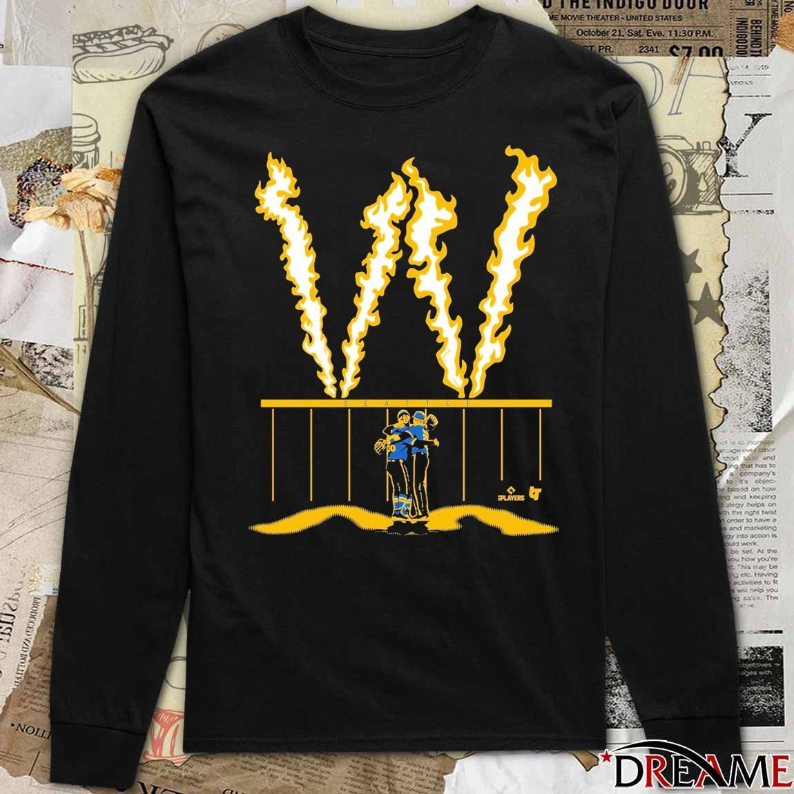 2026 Seattle Mariners Baseball Fire the W t-shirt