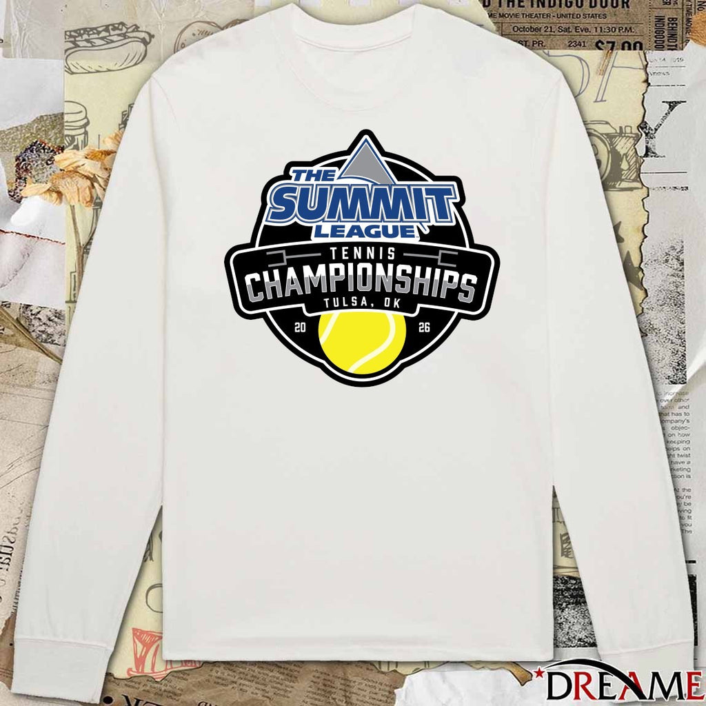 2026 The Summit League Tennis Championships Held In Tulsa, OK Logo t-shirt