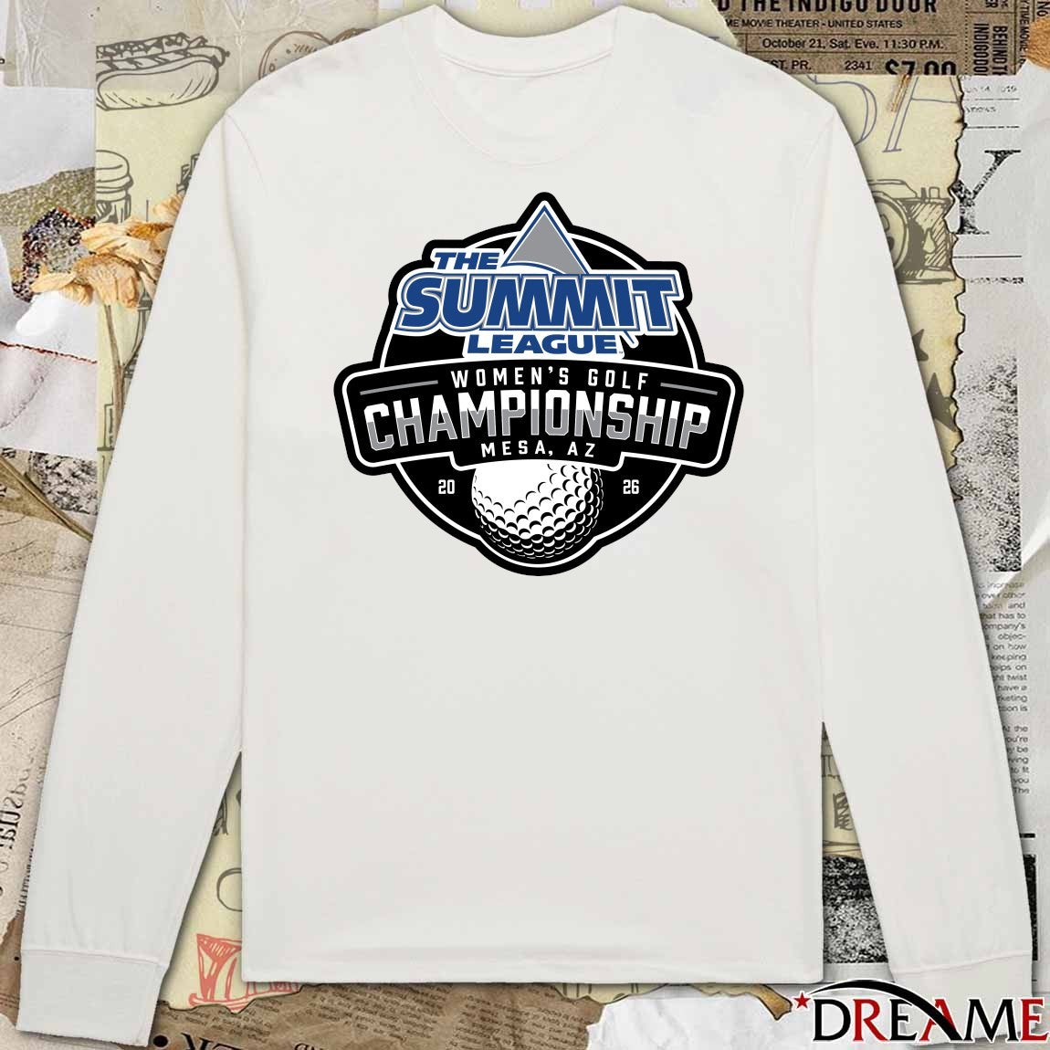 2026 The Summit League Women’s Golf Championship Mesa, Arizona Logo t-shirt