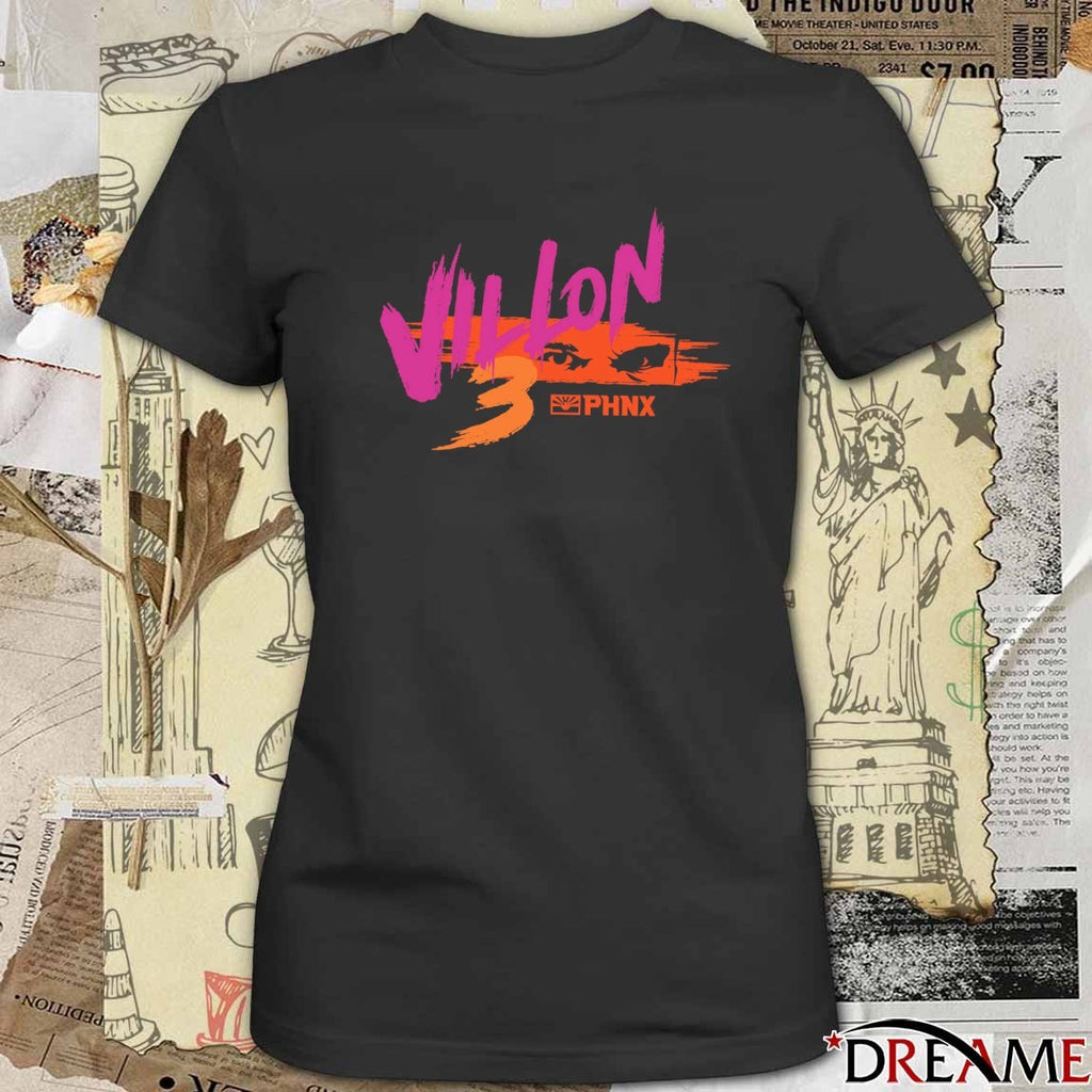 2026 Villon 3 Phoenix Suns Dillon Brooks t-shirt