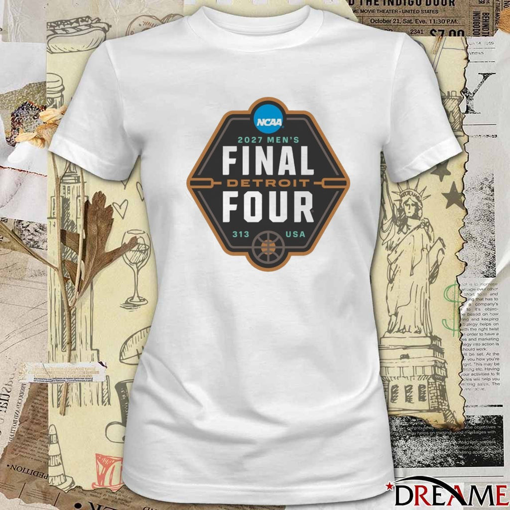 2027 NCAA Men’s Final Four in Detroit Logo t-shirt