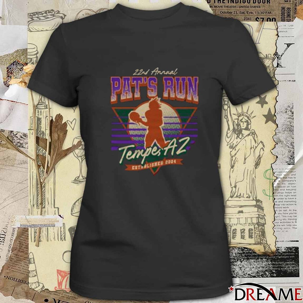 22nd Annual Pat’s Run in Tempe, AZ t-shirt